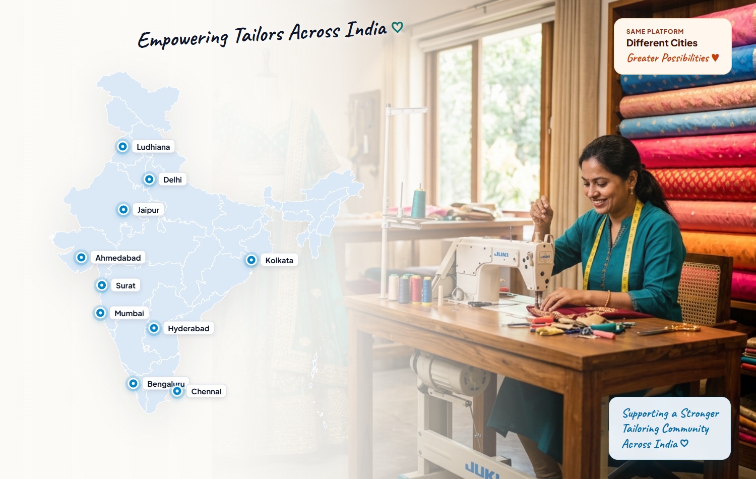 Empowering Tailors Across India